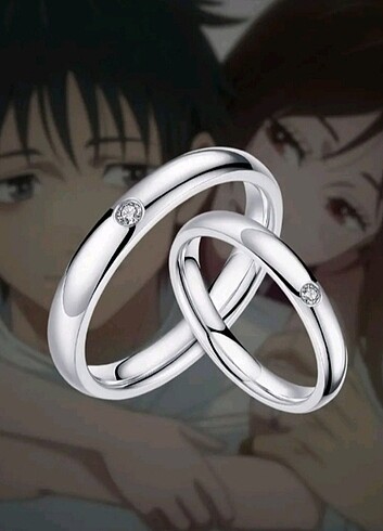 Anime Yuta Rika Çift Yüzüğü 