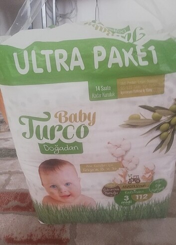 Baby Turco Bebek bezi 3 numara 112 li