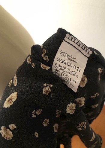 Shein Siyah V Yaka Uzun Bohem Elbise - Görsel 7