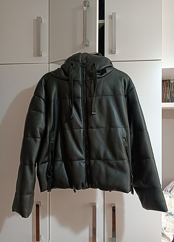 Zara Zara deri bomber orijinal şisme mont