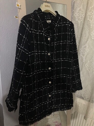 Ekose blazer ceket