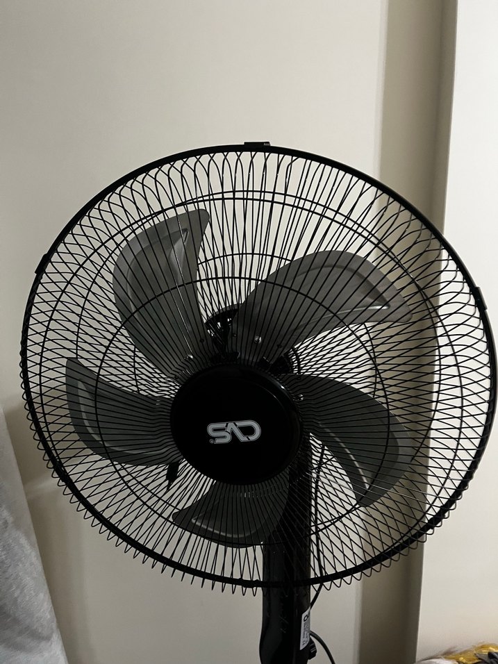 Siyah Ayaklı Vantilatör - Görsel 2