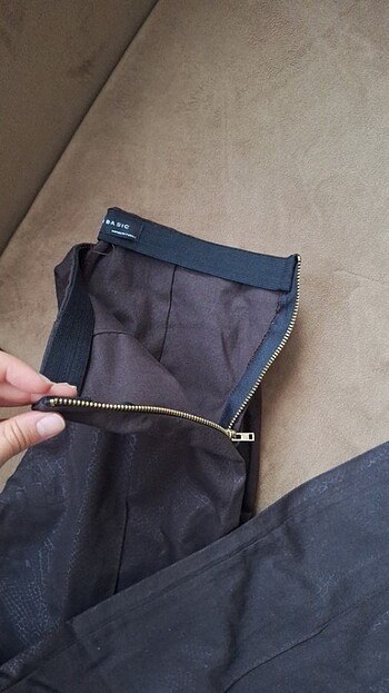 Zara kumas pantolon - Görsel 5