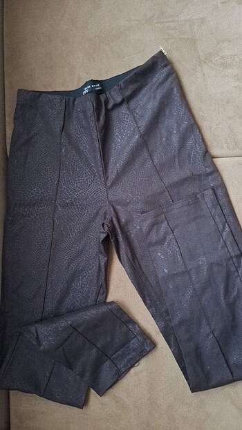 Zara kumas pantolon - Görsel 7