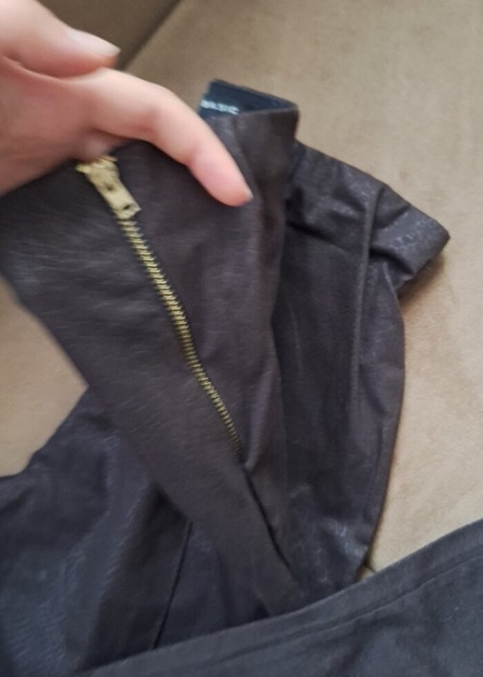 Zara kumas pantolon - Görsel 4