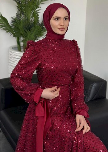 Abiye Bordo Abiye