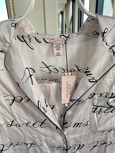 m Beden Victoria s secret- saten uzun pijama takimi
