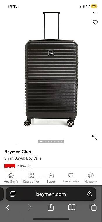 Beymen valiz seti