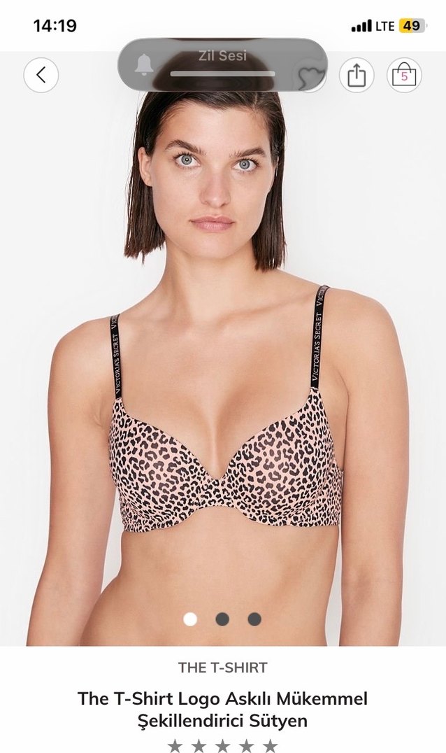 Leopar Desenli Street Wear Sütyen - Görsel 4