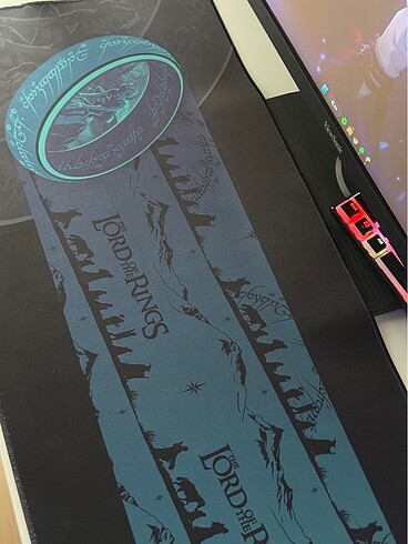 Lord Of The Rings Mousepad Orjinal - Görsel 2