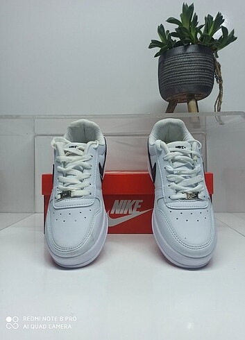 Nike Nike court beyaz siyah unisex 