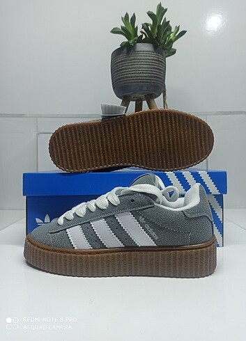 Adidas Adidas handball spezial gri beyaz ithal kalite unisex 