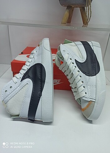 Nike Nike blazer Jumbo boğazlı siyah beyaz ithal kalite unisex 