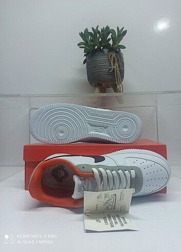 Nike Nike Air force beyaz siyah ithal kalite unisex 