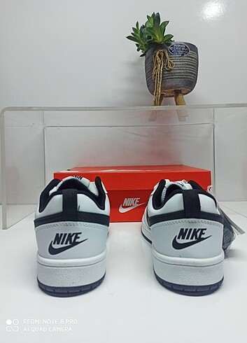 40 Beden Nike court beyaz siyah ithal kalite unisex 