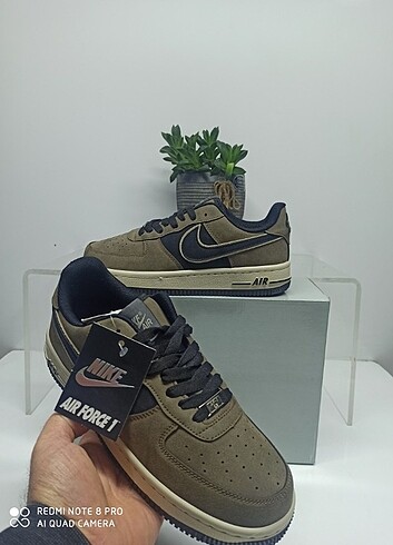 Nike Nike Air Force AF Kahve Siyah İthal Kalite 