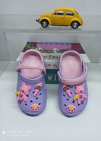 28 Beden Twingo Önü Kapalı Crocs Mor Pembe 28-29