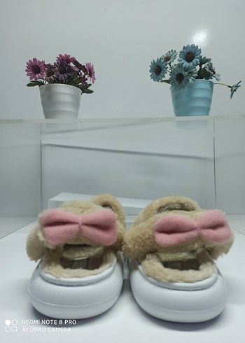 Peluş Ev Terliği Ses Yapamaz Kaymaz - Görsel 5