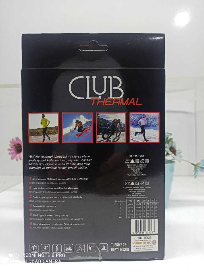 Club Thermal Sporcu Termal İçlik - Görsel 2