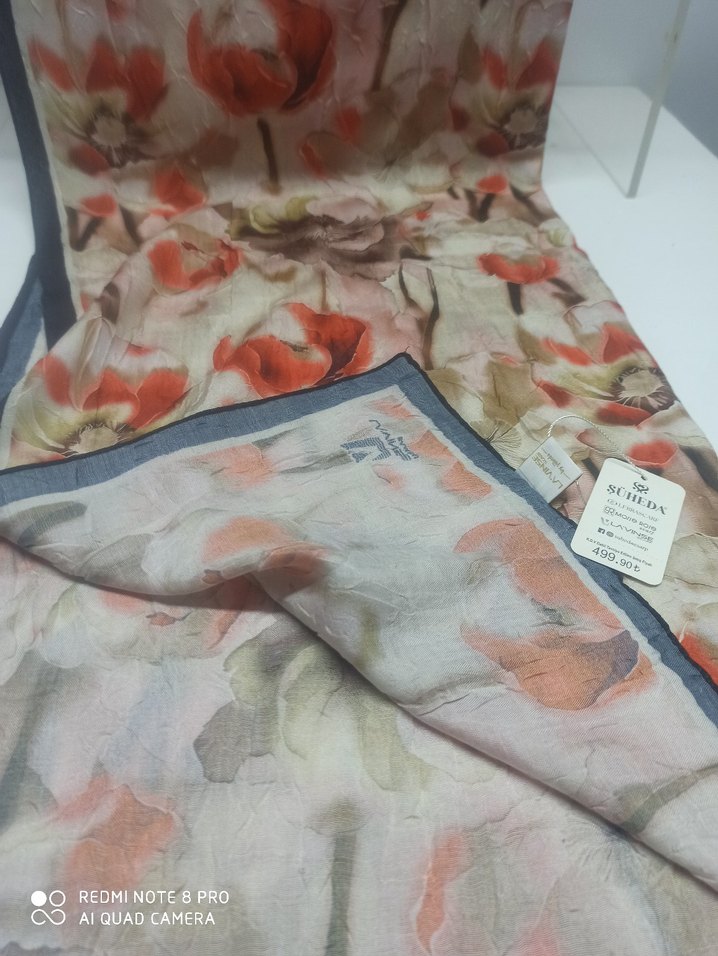 Bambu Kraş Şal 70*180 - Görsel 2