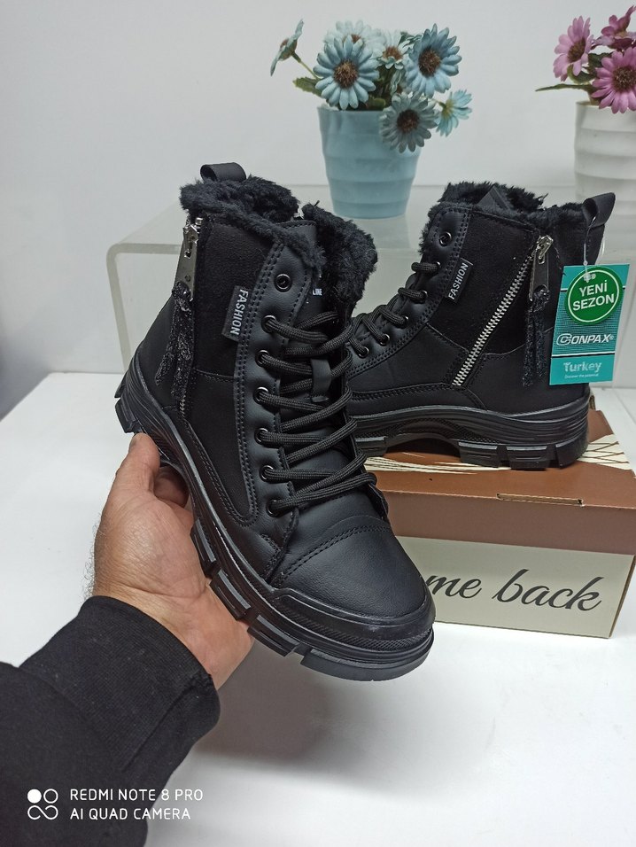 İçi Kürklü Kaymaz Taban Bot - Görsel 2