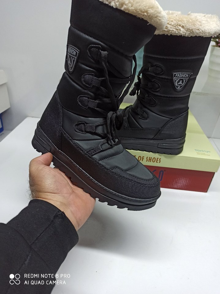 Twingo İçi Tüylü Kar Botu - Görsel 2