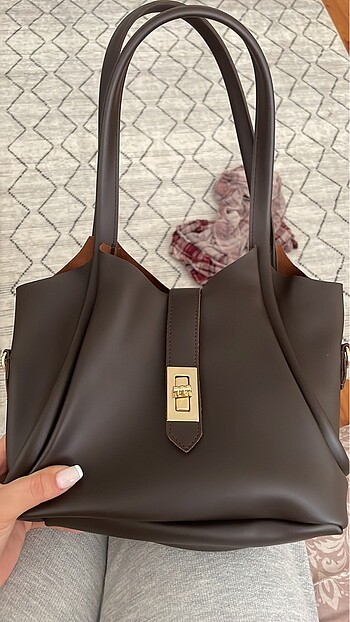 trenyol kahverengi bags