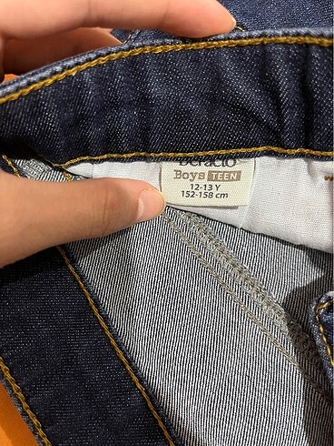 12-13 yaş erkek çocuk kot pantolon