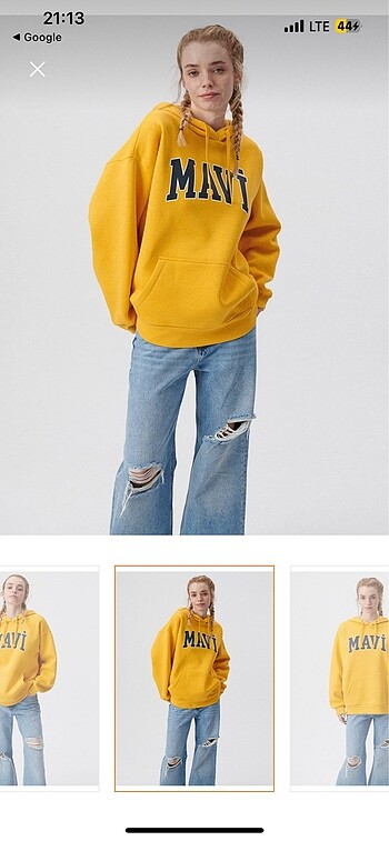 s Beden Mavi sweatshirt
