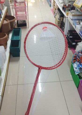 Renkli Kırmızı Badminton Seti
