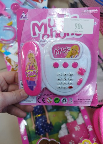 Renkli Müzikli Oyuncak Telefon