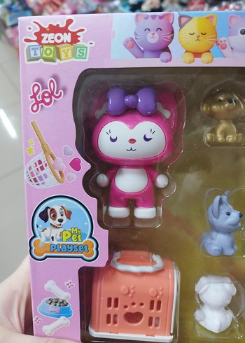 Renkli My Pet Oyun Seti