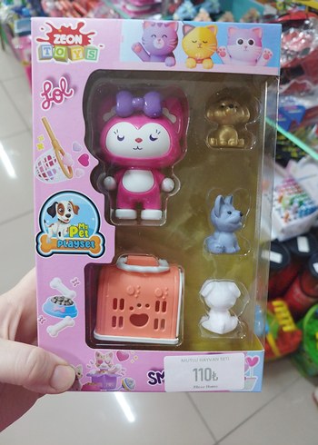  Beden Renkli My Pet Oyun Seti