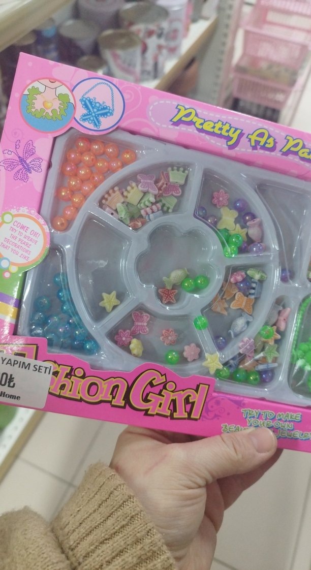 Renkli Boncuklu Çocuk Takı Seti - Görsel 3