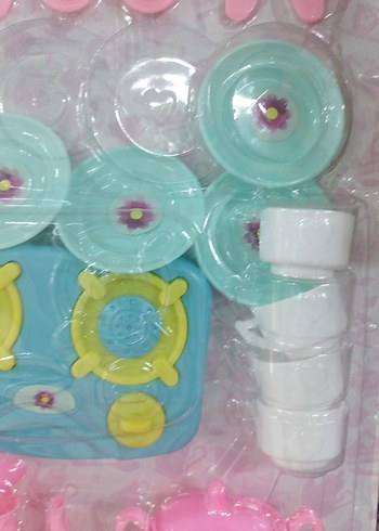 Beden Pembe Plastik Mutfak Oyuncak Seti