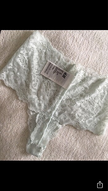 xs Beden mavi Renk H&m dantelli thong külot