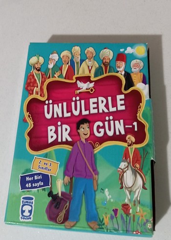Ünlülerle Bir Gün-1 48 Sayfa Çocuk Kitabı
