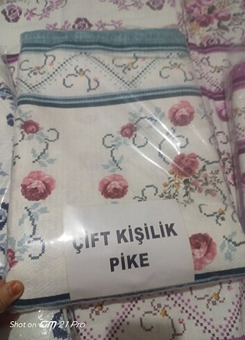 Madame Coco Çift kişilik pike takımı 