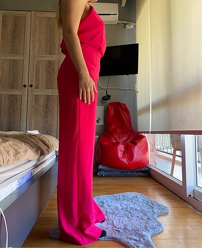 s Beden pembe Renk Zara tulum