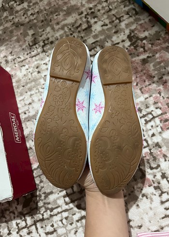 Kız Çocuk Pembe Balerin Ayakkabı - Görsel 2