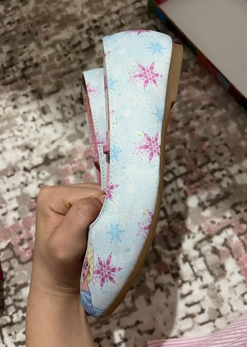 Kız Çocuk Pembe Balerin Ayakkabı - Görsel 3