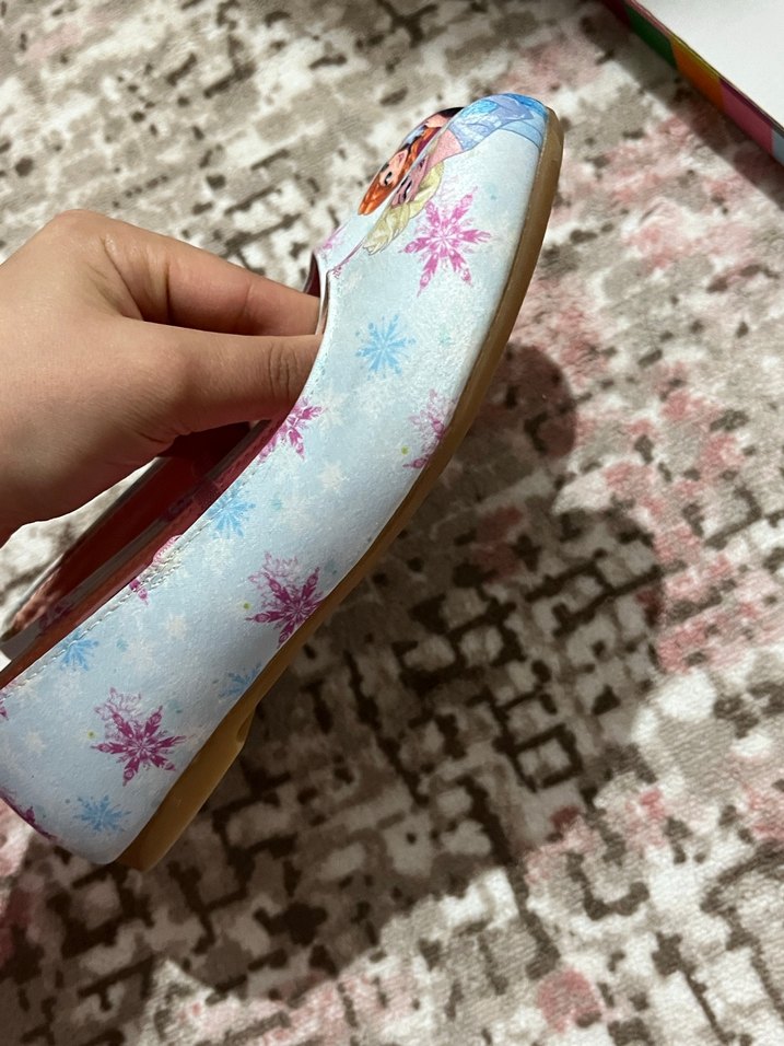 Kız Çocuk Pembe Balerin Ayakkabı - Görsel 5