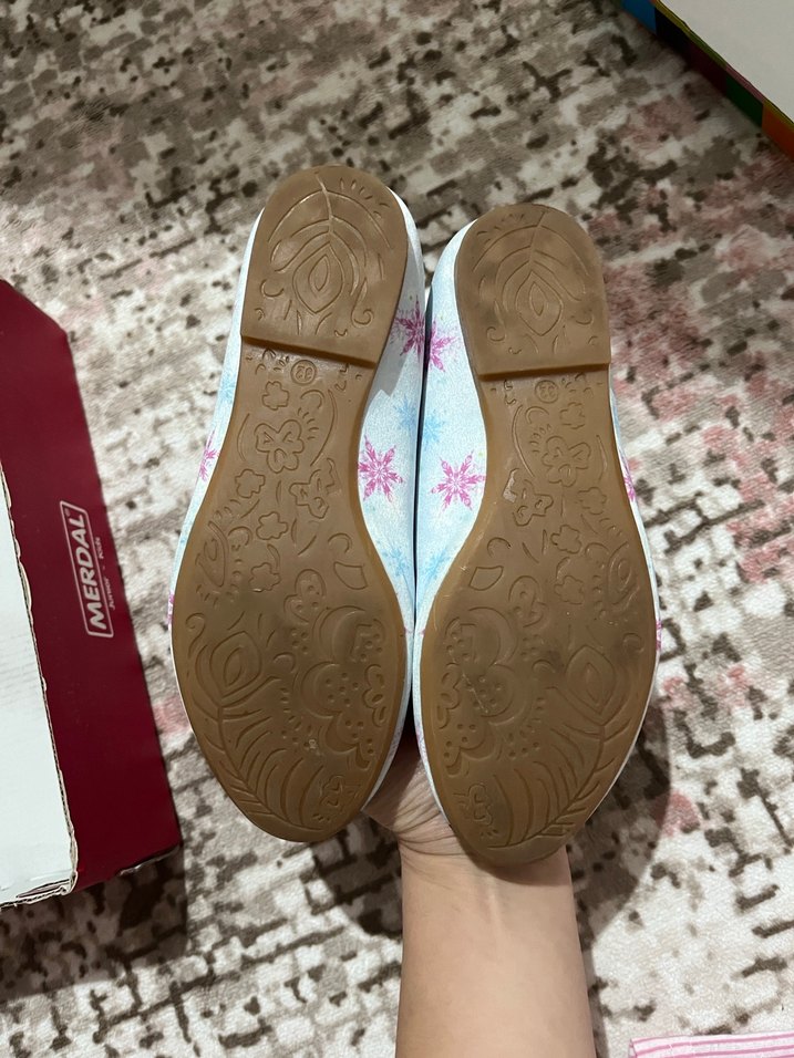 Kız Çocuk Pembe Balerin Ayakkabı - Görsel 2