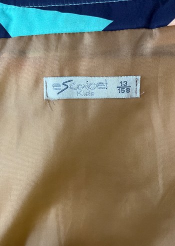 Kız çocuk Çok Renkli Midi Kış Ceketi - Görsel 2