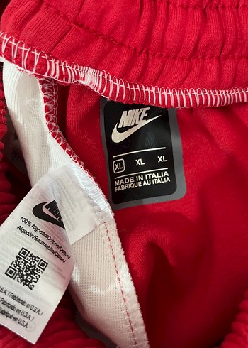 Kırmızı Fermuarlı Nike Erkek Eşofman Altı - Görsel 6