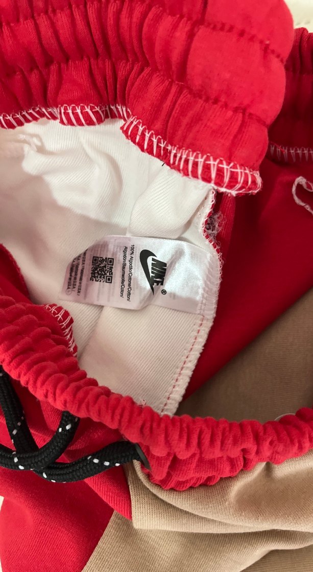 Kırmızı Fermuarlı Nike Erkek Eşofman Altı - Görsel 5