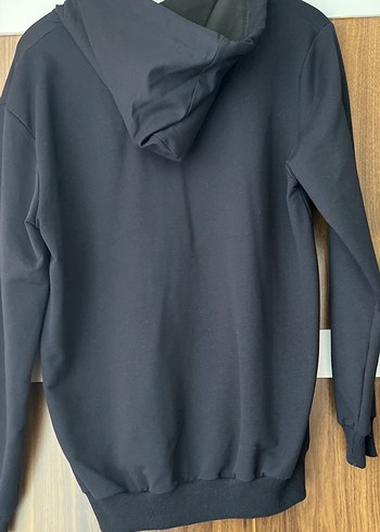 Fermuarlı Kapüşonlu kız çoçuk Sweatshirt - Görsel 3