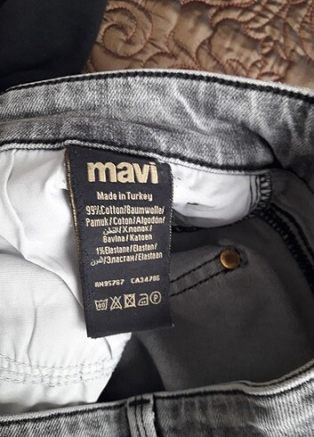 32 Beden gri Renk Mavi black jeans erkek kot pantolon
