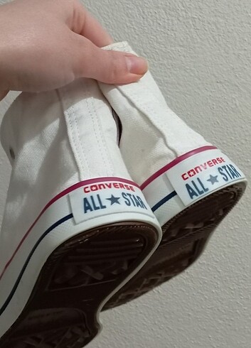 Beyaz Converse spor ayakkabı orjinal