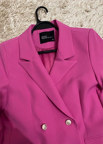40 Beden Pembe Regular Fit Kadın Takım